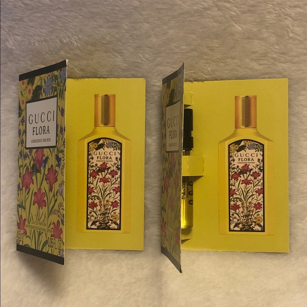 Gucci Flora Gorgeous Orchid EDP Samples 2x